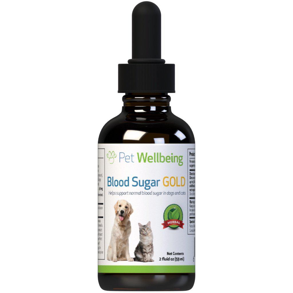 Pet Wellbeing Blood Sugar Gold - Dog/Canine Diabetes Support