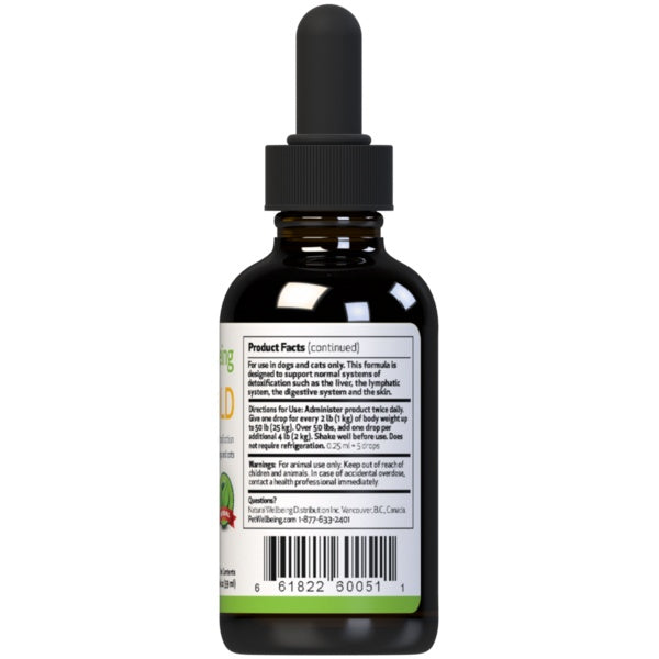 Pet Wellbeing Detox Gold for Dogs