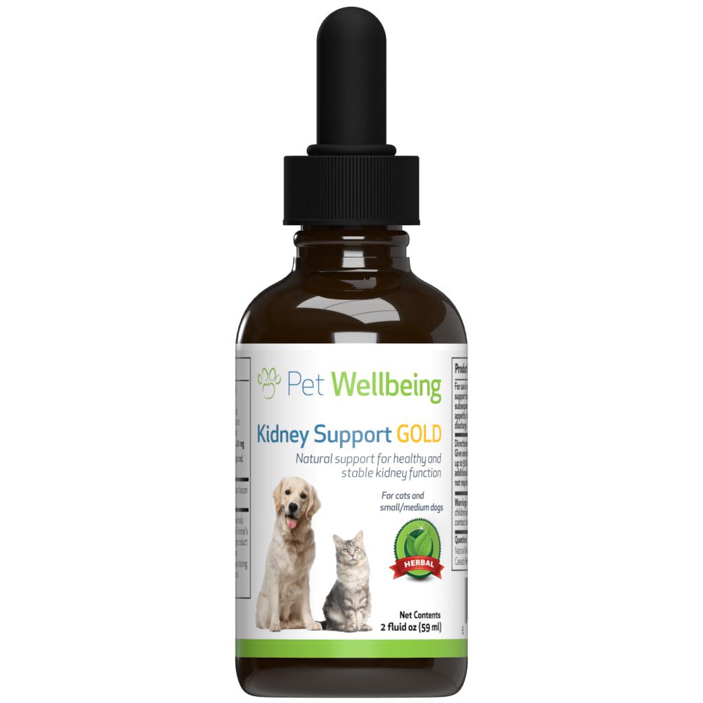 Pet Wellbeing Kidney Support Gold - Dog Kidney Disease Support