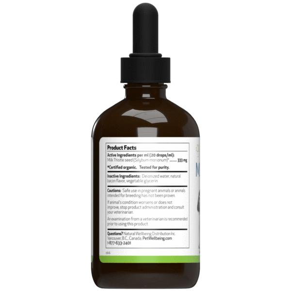 Pet Wellbeing Milk Thistle for Dog Liver Disease