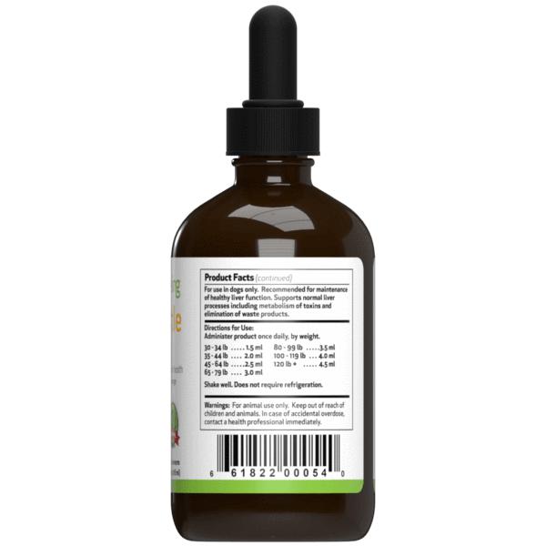 Pet Wellbeing Milk Thistle for Dog Liver Disease