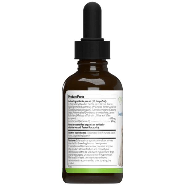 Pet Wellbeing Nettle-Eyebright Gold for Dogs with Allergies