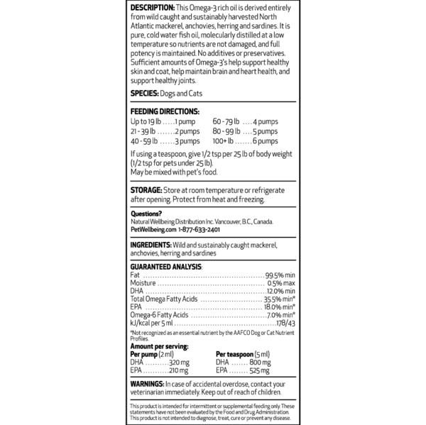 Pet Wellbeing Omega 3 Skin & Itch