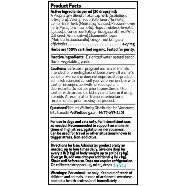 Pet Wellbeing Stress Gold for High Stress Situations in Cats