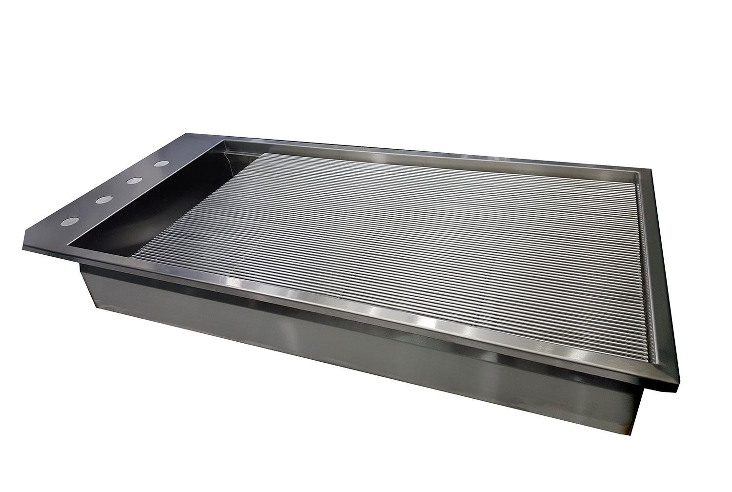 VetLift Veterinary Wet Table Drop In Liner With Prep Rack